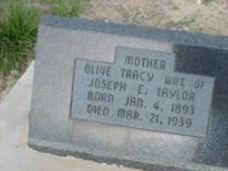 Olive Tracy Taylor