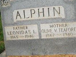 Olive V. Teaford Alphin