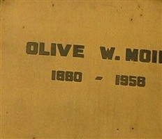 Olive W Moir