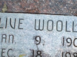 Olive Wooley Coombs Olive Wooley Coombs