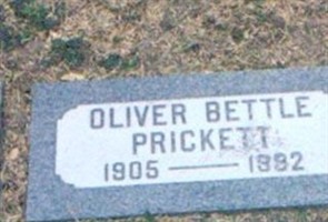 Oliver Bettle Prickett