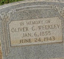 Oliver Cromwell Weekley, Sr Oliver Cromwell Weekley, Sr