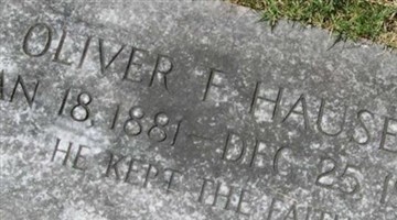 Oliver Franklin Hauser