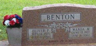 Oliver P Benton, Jr