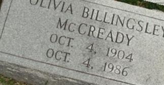 Olivia Billingsley McCready