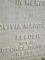 Olivia Margaret Felder Keitt Olivia Margaret Felder Keitt
