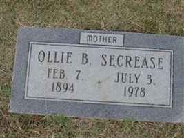 Ollie B. Secrease