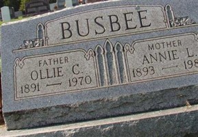 Ollie C Busbee Ollie C Busbee