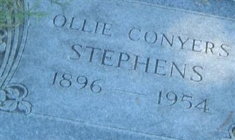 Ollie Convers Stephens Ollie Convers Stephens