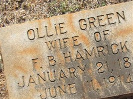 Ollie Green Hamrick Ollie Green Hamrick