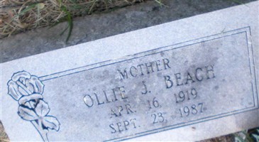 Ollie J. Beach Ollie J. Beach