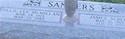 Ollie Lee McMillan Sanders Ollie Lee McMillan Sanders