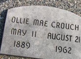 Ollie Mae Crouch Ollie Mae Crouch