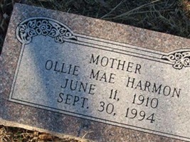Ollie Mae Hurn Harmon