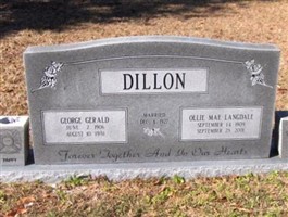 Ollie Mae Langdale Dillon