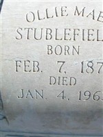 Ollie Mae Stublefield Ollie Mae Stublefield