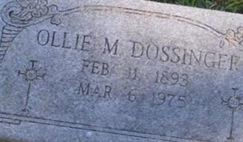 Ollie Mary Boismenue Dossinger Ollie Mary Boismenue Dossinger