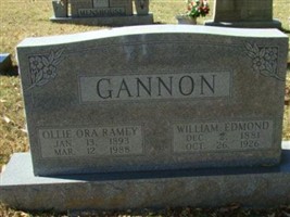 Ollie Ora Ramey Gannon