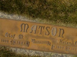 Olof M Matson
