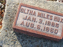Oltha Miles Hux Oltha Miles Hux