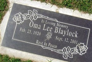 Oma Lee Blaylock Oma Lee Blaylock