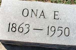 Ona E. Martin Ona E. Martin