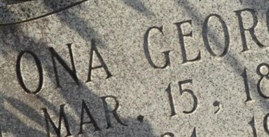 Ona George Sapp Ona George Sapp