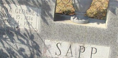 Ona George Sapp Ona George Sapp