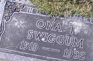 Ona T. Swiggum Ona T. Swiggum