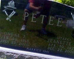 Oneal J Petee Oneal J Petee