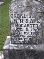 Oneal McCarter