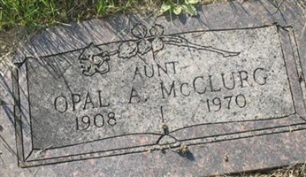 Opal Aline McClurg Opal Aline McClurg