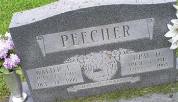 Opal D. Peecher Opal D. Peecher