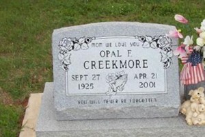 Opal F Creekmore
