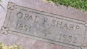 Opal F. Sharp Opal F. Sharp