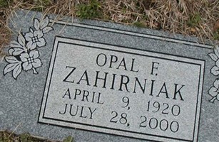 Opal F. Zahirniak