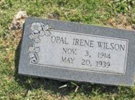 Opal Irene Wilson