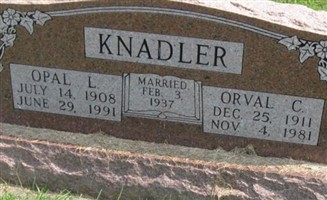 Opal L Knadler Opal L Knadler