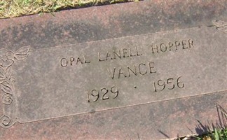 Opal Lanell Hooper Vance