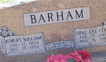 Opal Lee Cook Barham