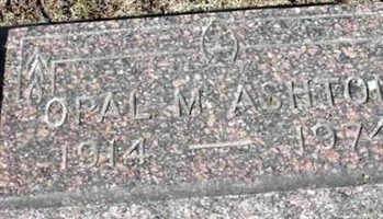 Opal M. Ashton Helm