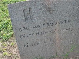 Opal Marie Danforth Opal Marie Danforth