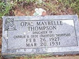 Opal Maybelle Thompson Opal Maybelle Thompson