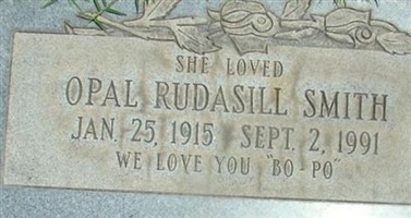 Opal Rudasill Smith