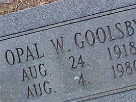 Opal W Goolsby Opal W Goolsby