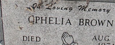 Ophelia Brown
