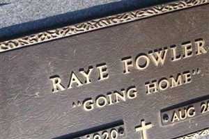Ophelia Raye Land Fowler