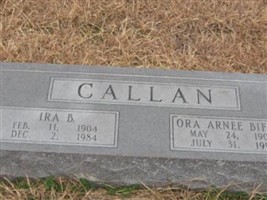 Ora Arnee Biffle Callan Ora Arnee Biffle Callan