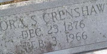 Ora Crenshaw Ora Crenshaw