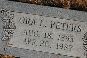 Ora L Rice Peters